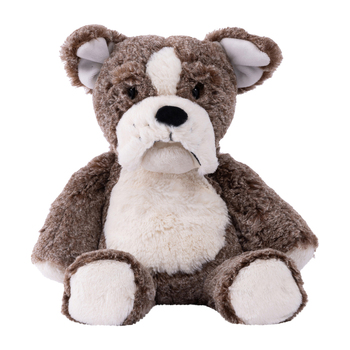 Mary Meyer Marshmallow Animal Bulldog 33cm Soft Plush Toy Kids 0+ Grey
