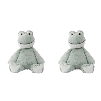 2PK Mary Meyer Marshmallow Animal Frog 33cm Soft Plush Toy Kids 0+ Green