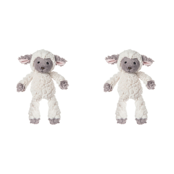 2PK Mary Meyer Nursery Lamb 28cm Soft Plush Toy Kids 0+ White