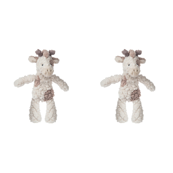 2PK Mary Meyer Nursery Giraffe 28cm Soft Plush Toy Kids 0+ White