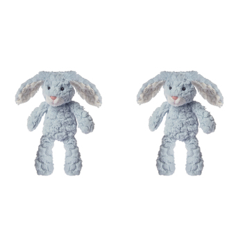 2PK Mary Meyer Nursery Bunny 28cm Soft Plush Toy Kids 0+ Seafoam