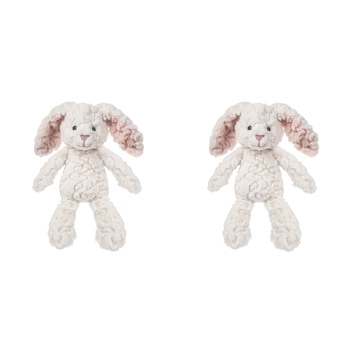 2PK Mary Meyer Nursery Bunny 28cm Soft Plush Toy Kids 0+ Cream