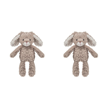 2PK Mary Meyer Nursery Bunny 28cm Soft Plush Toy Kids 0+ Tan