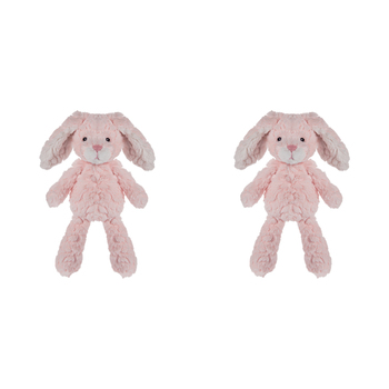 2PK Mary Meyer Nursery Bunny 28cm Soft Plush Toy Kids 0+ Pink