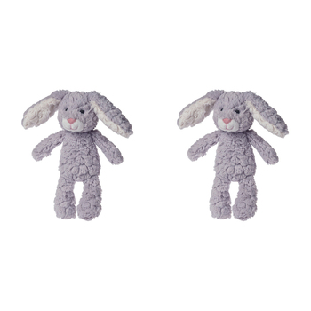 2PK Mary Meyer Nursery Bunny 28cm Soft Plush Toy Kids 0+ Shadow