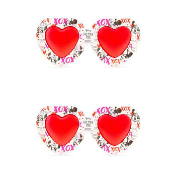 2x 8pc Disney Minnie & Mickey Mouse Totally Devoted Face Mask Pods 20ml Red