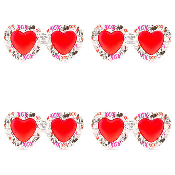 4x 8pc Disney Minnie & Mickey Mouse Totally Devoted Face Mask Pods 20ml Red