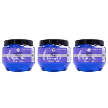 3PK Professional Touch Salon Super Hold Hair Styling Gel 250ml For All Types