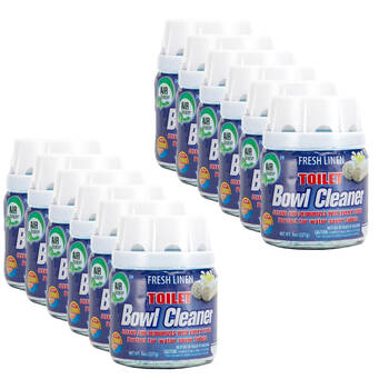 12PK Air Fusion Toilet Bowl Cleaner Odour Eliminator 227g - Fresh Linen