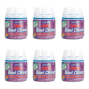 6PK Air Fusion Toilet Bowl Cleaner Odour Eliminator 227g - Lavender