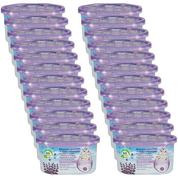 24PK Air Fusion Moisture Absorber Odour Eliminator 189g - Lavender Vanilla