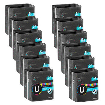 12x 14pc U by Kotex Women Regular Winged Pads Sanitary Napkin Ultra Thin