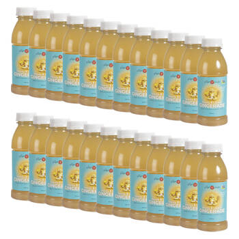 24PK The Ginger People All Natural Vegan Honey & Lemon Gingerade Drink 360ml