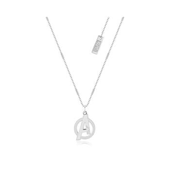 Couture Kingdom Sterling Silver Marvel Avengers Necklace - Silver