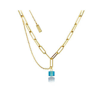 Couture Kingdom Marvel Tesseract Alternate Timeline Necklace - Gold