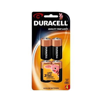 'C' ALKALINE DURACELL BATTERY