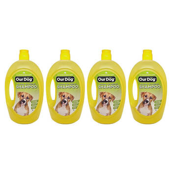 4PK Bathox Our Dog Natural Tea Tree Oil Shampoo Liquid 1L Pet Grooming Care