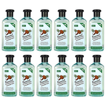 12PK XHC Coconut Scent Hydrating Shampoo For All Hair Types 400ml Vegan