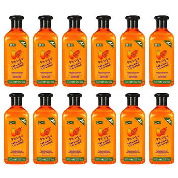 12PK XHC Papaya Repairing Restoring Shampoo For Dry Damaged Hair 400ml
