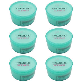 6PK XHC Hyaluronic Hydrating Boosting Mask For Damaged Hair 300ml