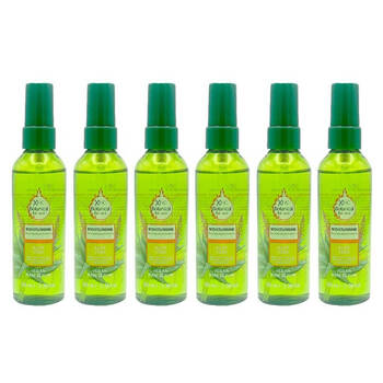6PK XHC Botanical Aloe Vera Moisturising Serum Spray 100ml Vegan Hair Care