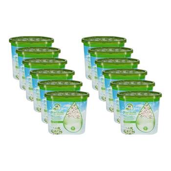 12PK Air Fusion Moisture Absorber Jasmine 396.96g Odour Eliminator