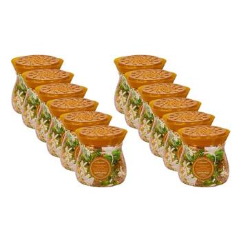 12PK Air Fusion Crystal Scented Beads Honeysuckle Jasmine 397g Fragrance