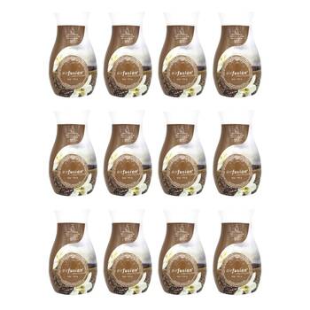 12PK Air Fusion Adjustable Gel Freshener Cotton Vanilla Sky 170g Home Fragrance