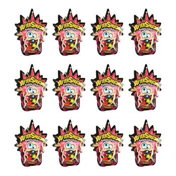 12x 18pc Aftershock Popping Candy Lollies 1.5g Assorted Flavoured Confectionery