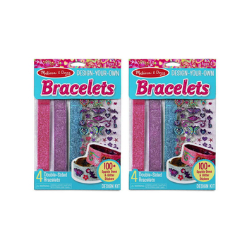 2PK Melissa & Doug Design-Your-Own Bracelets Kids/Childrens Toy 4+