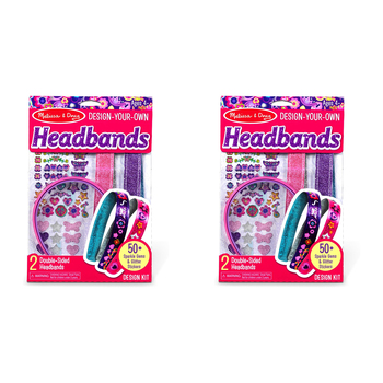 2PK Melissa & Doug Design-Your-Own Headbands Kids/Childrens Toy 4y+