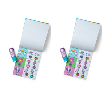 2PK Melissa & Doug Sticker WOW! Activity Set - Purple Unicorn Kids Toy 3y+