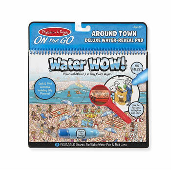 Melissa & Doug On The Go - Water WOW! Around Town Deluxe Kids Toy 5y+