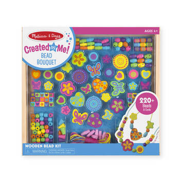 Melissa & Doug Bead Bouquet Childrens Toy DIY Crafting Activity Set 4y+