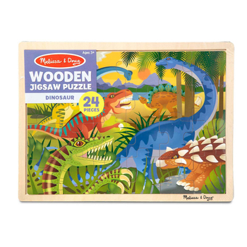 Melissa & Doug Dinosaurs Jigsaw 24pc Kids/Childrens Toy 3+