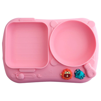 Marcus & Marcus 24.8cm Creative Plate Little Chef Pokey Baby/Toddler 6m+