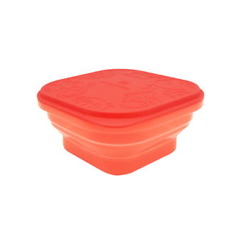 Marcus & Marcus Red Collapsible Snack Containers 