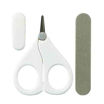 Mininor Baby Nail Scissor/Safety Cap/File Grooming Set