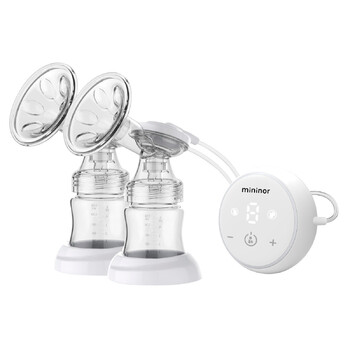 Mininor Mini Rechargeable Electric Breast Pump - Clear