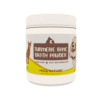 Mio's Nature Turmeric Bone Broth Nutritional Powder for Pet Cats/Dogs 120g