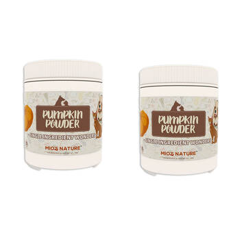2PK Mio's Nature Pumpkin Nutritional Supplement Powder for Pet Cats/Dogs 180g