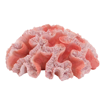 LVD Decorative Polyresin 20cm Colt Reef Coral Home Decor - Pink