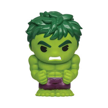 Marvel Avengers Hulk Figural PVC Coin/Piggy Bank 5.9in Figure Green