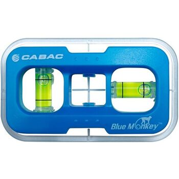 PLUG POINT LEVEL STENCIL BLUE MONKEY