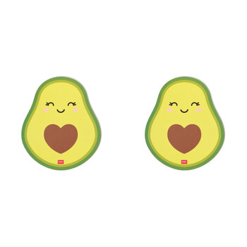 2PK Legami PVC Mousepad Anti-Slip Mouse Mat Pad - Avocado