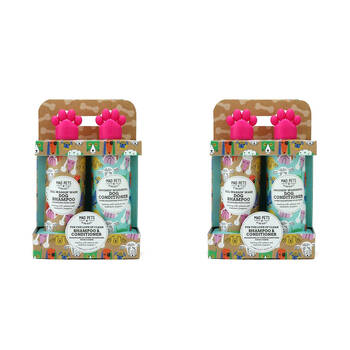 2PK Mad Pets Dog Shampoo and Conditioner Duo 800ml Oatmeal & Chamomile