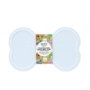 Mad Pets Dog Grooming Gift Set Bone Tin 100ml Oatmeal & Chamomile