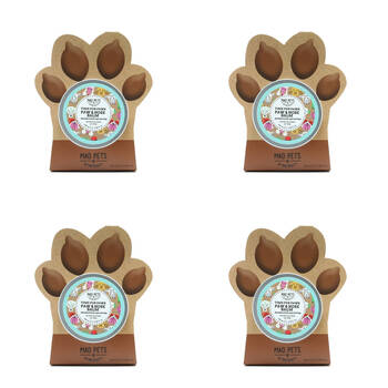 4PK Mad Pets Calming Paw and Nose Soothing Balm 100ml Oatmeal & Chamomile