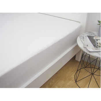 Ardor Cotton Single Bed Mattress Protector White