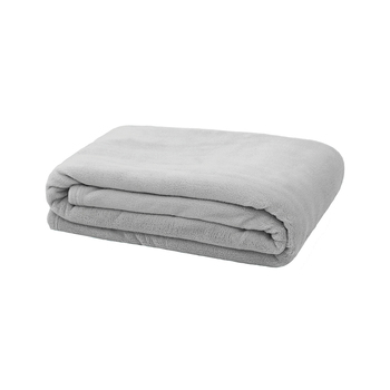 Bambury Decorative Ultra Soft Microplush Throw Rug Silver Home Decor
